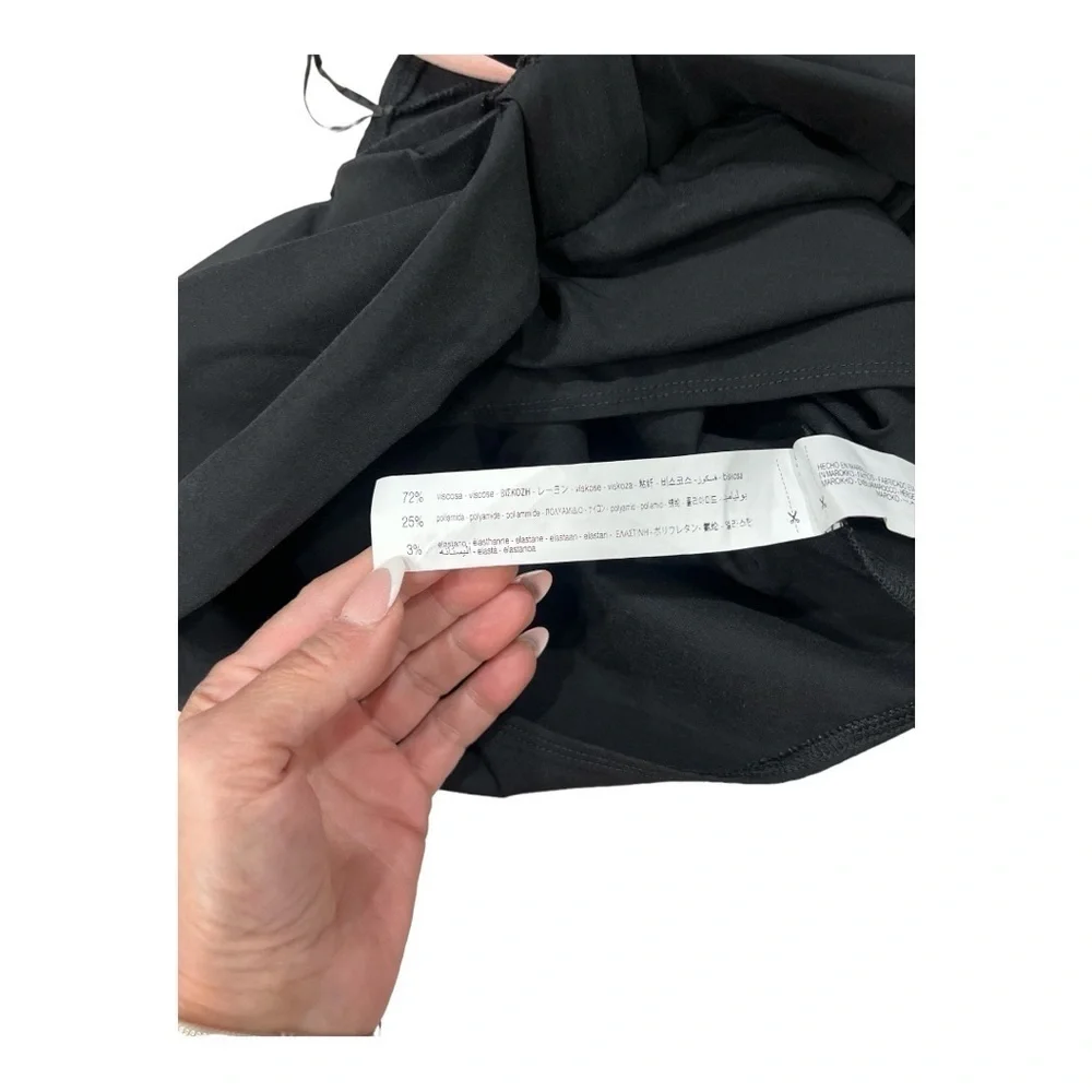 Zara Black  Bow Bodysuit woman’s size S New with tag